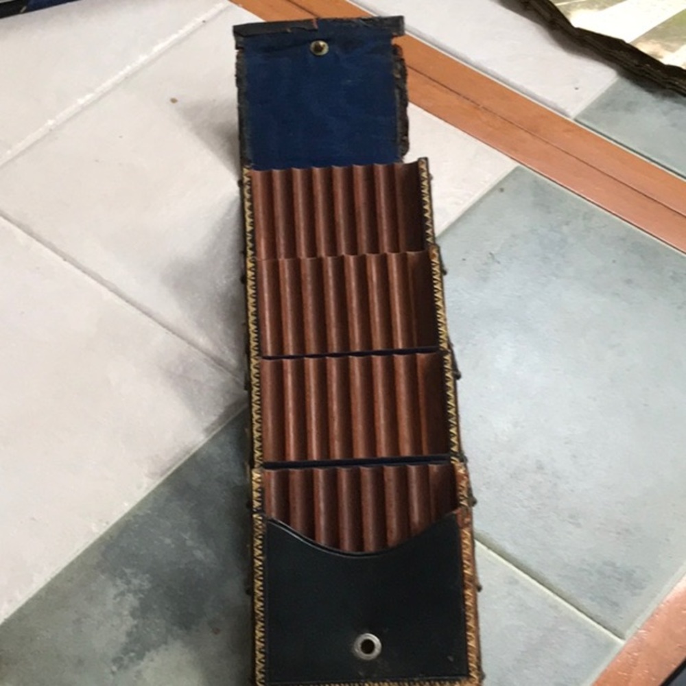 Vintage Italian cigarette cases